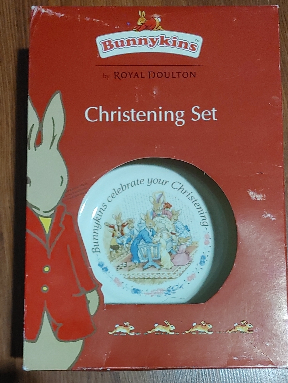 Vintage Royal Doulton Bunnykins Christening Set